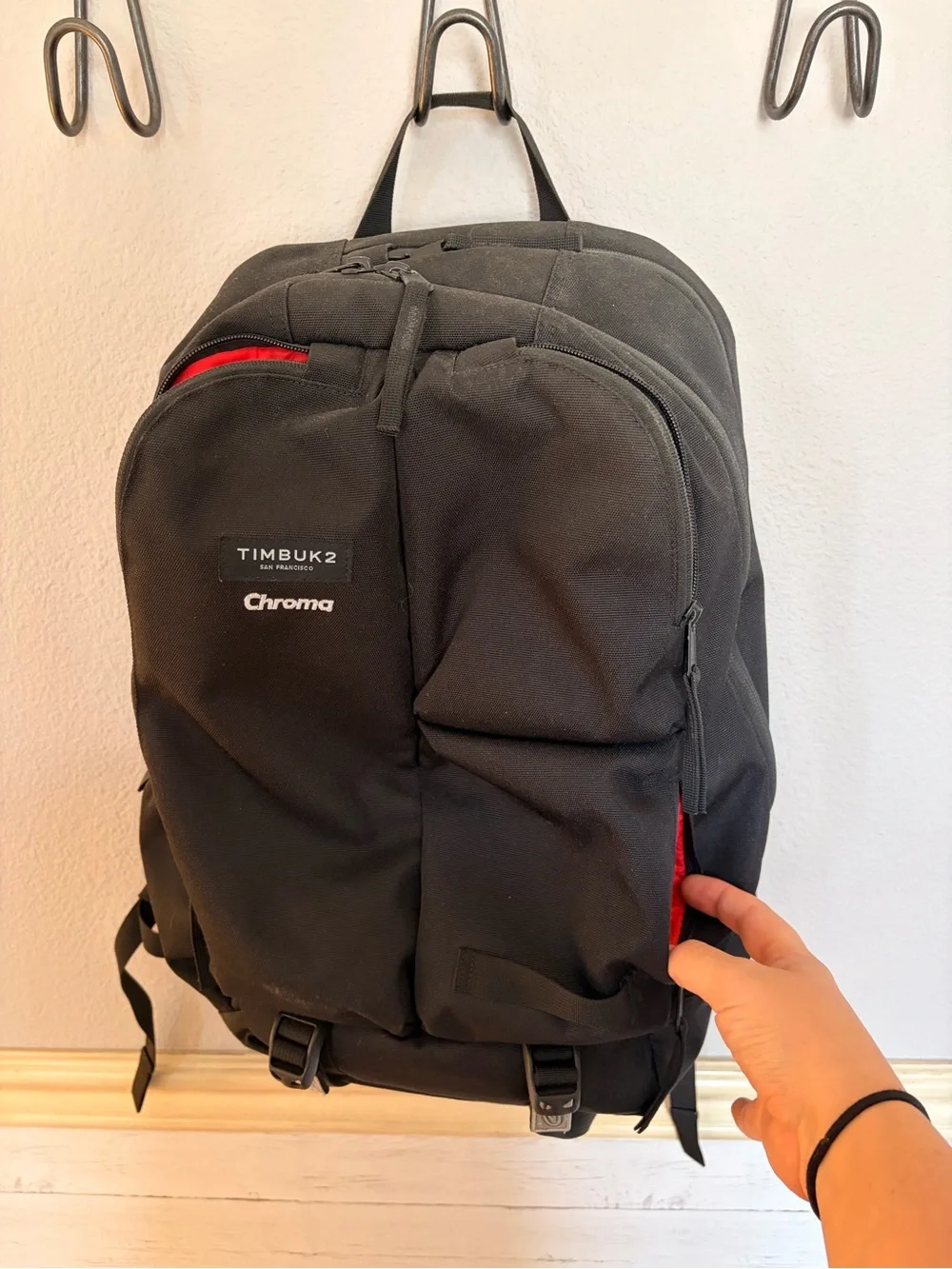 Timbuk2 Black Men's Backpack with 13” padded laptop pocket